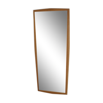 1970s Teak Wall Mirror, Denmark