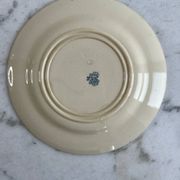 Assiettes plates gien 1937 guirlandes