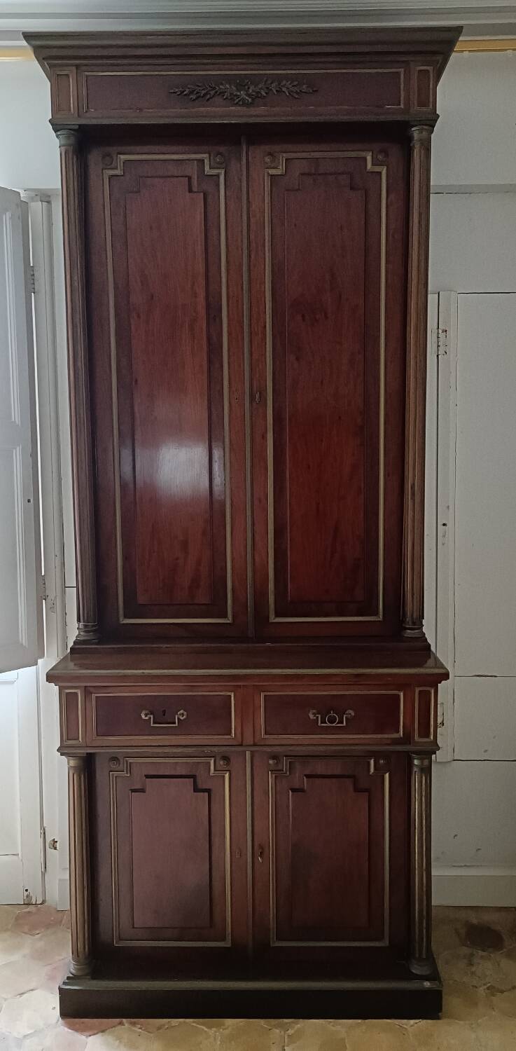Two 19th century mahogany bodies