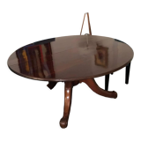 Yacht mahogany table