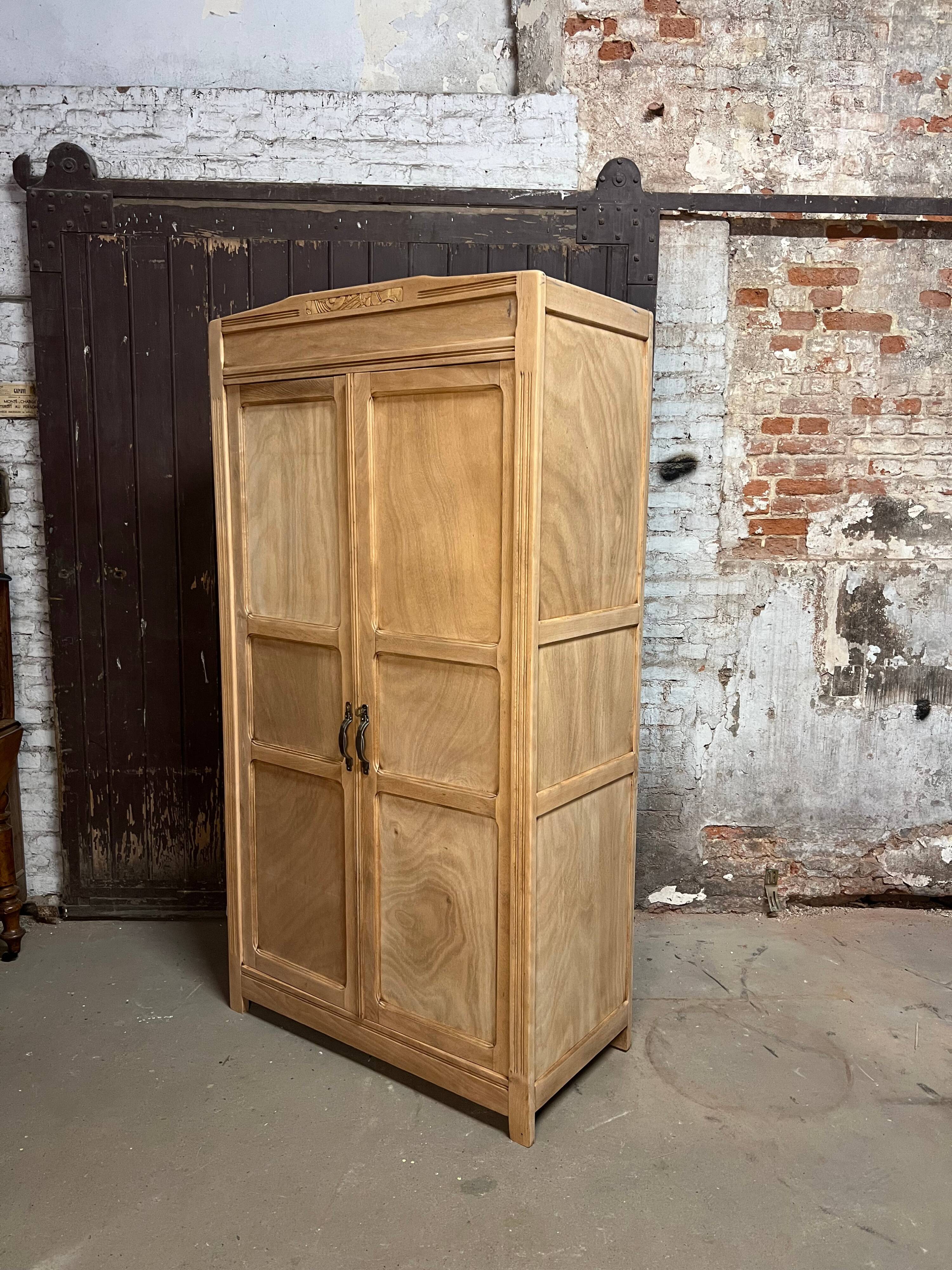 Brut Art Deco Parisian wardrobe
