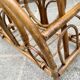 Vintage bamboo and wicker magazine rack