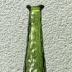 Vase haut en verre givré