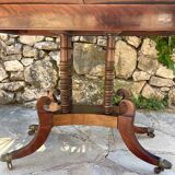 Small Regency Period Mahogany Table or Console.