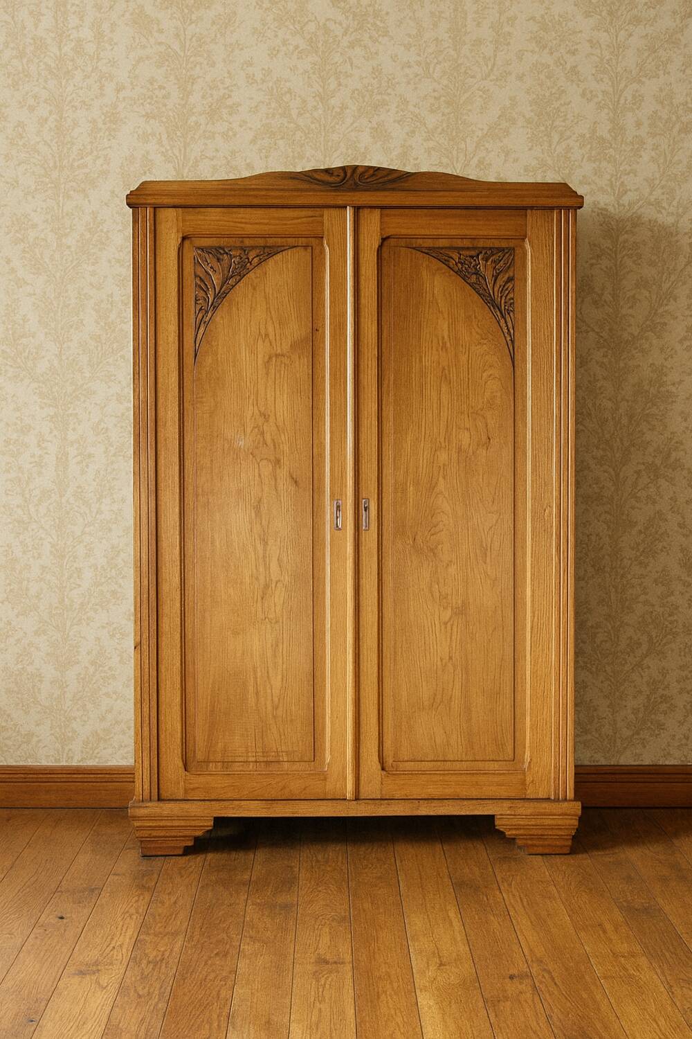 Small Art Deco period removable wardrobe