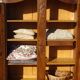 solid walnut wardrobe in Louis XV style