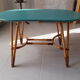 Table basse "haricot" vintage relookée