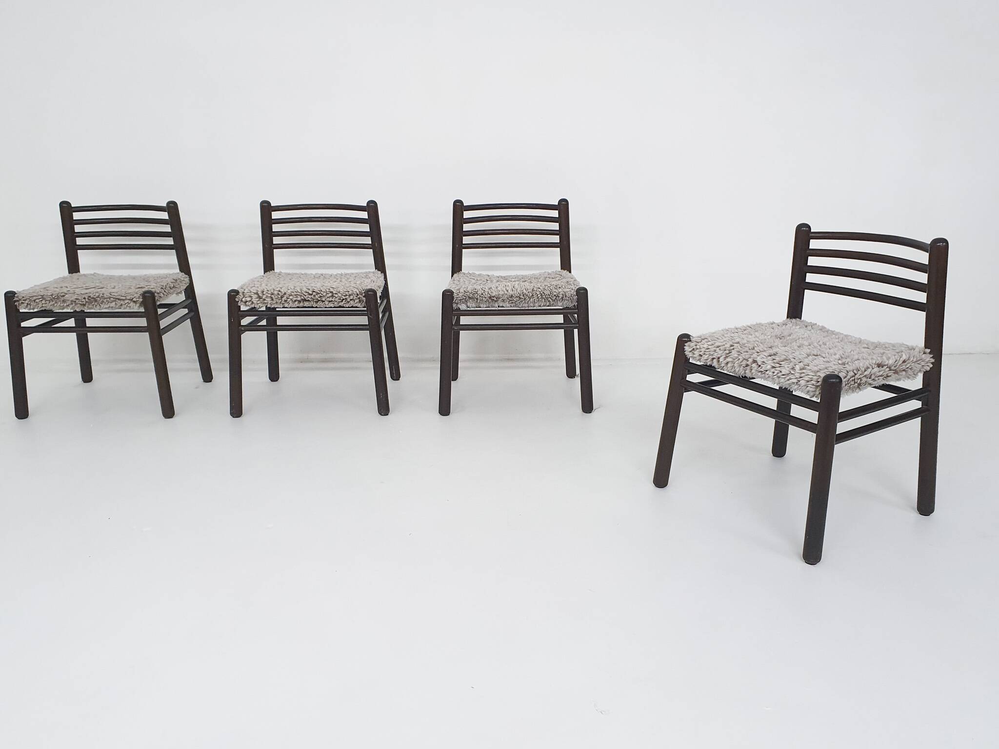 Set of four Pastoe dining chairs, The Netherlands 1970's