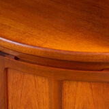 Meuble d’angle / buffet scandinave vintage 1960