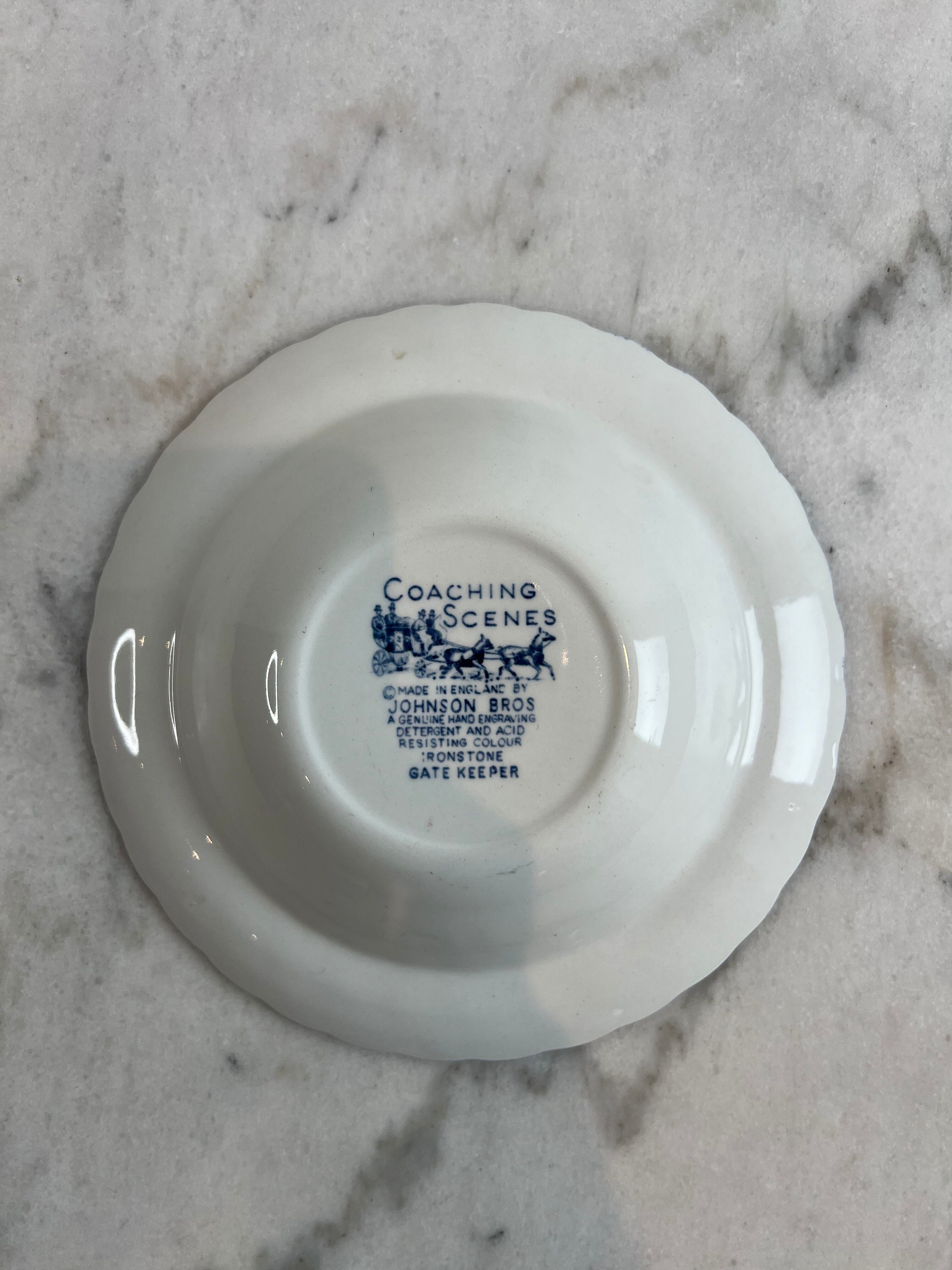 English earthenware bowl