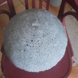 Round glass lamp