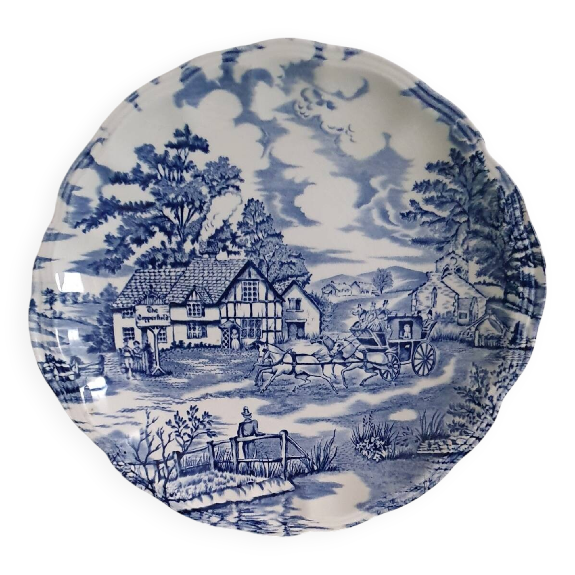 English Style Presentation Platter - Lunéville France