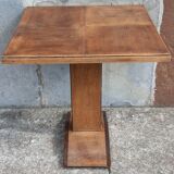 Bridge table and armchairs x 4