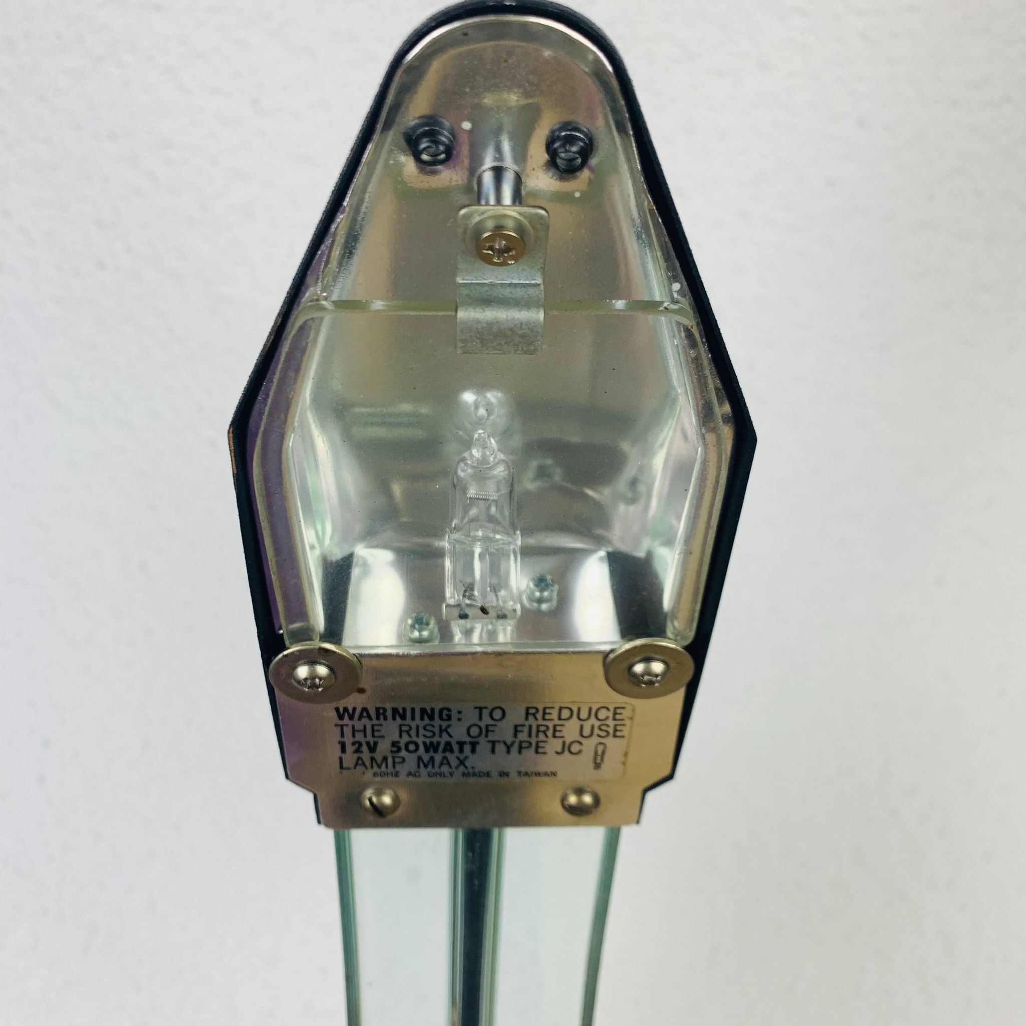 Lampe cobra design années 80