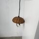 60s Ufo pendant light in Italian wicker
