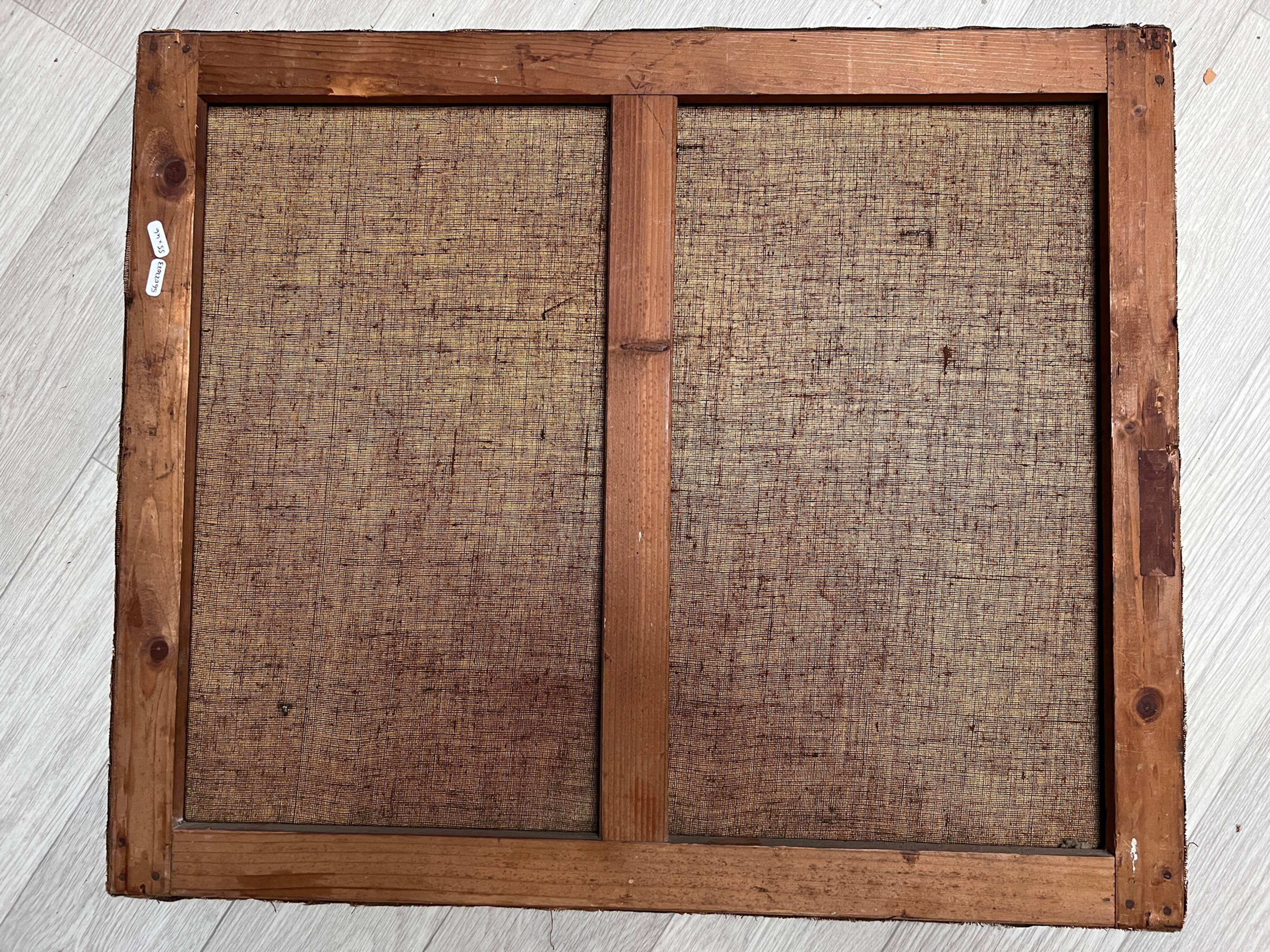 Painting by LINSYER Th (19th-20th century) Landscape of the Marne near Lagny