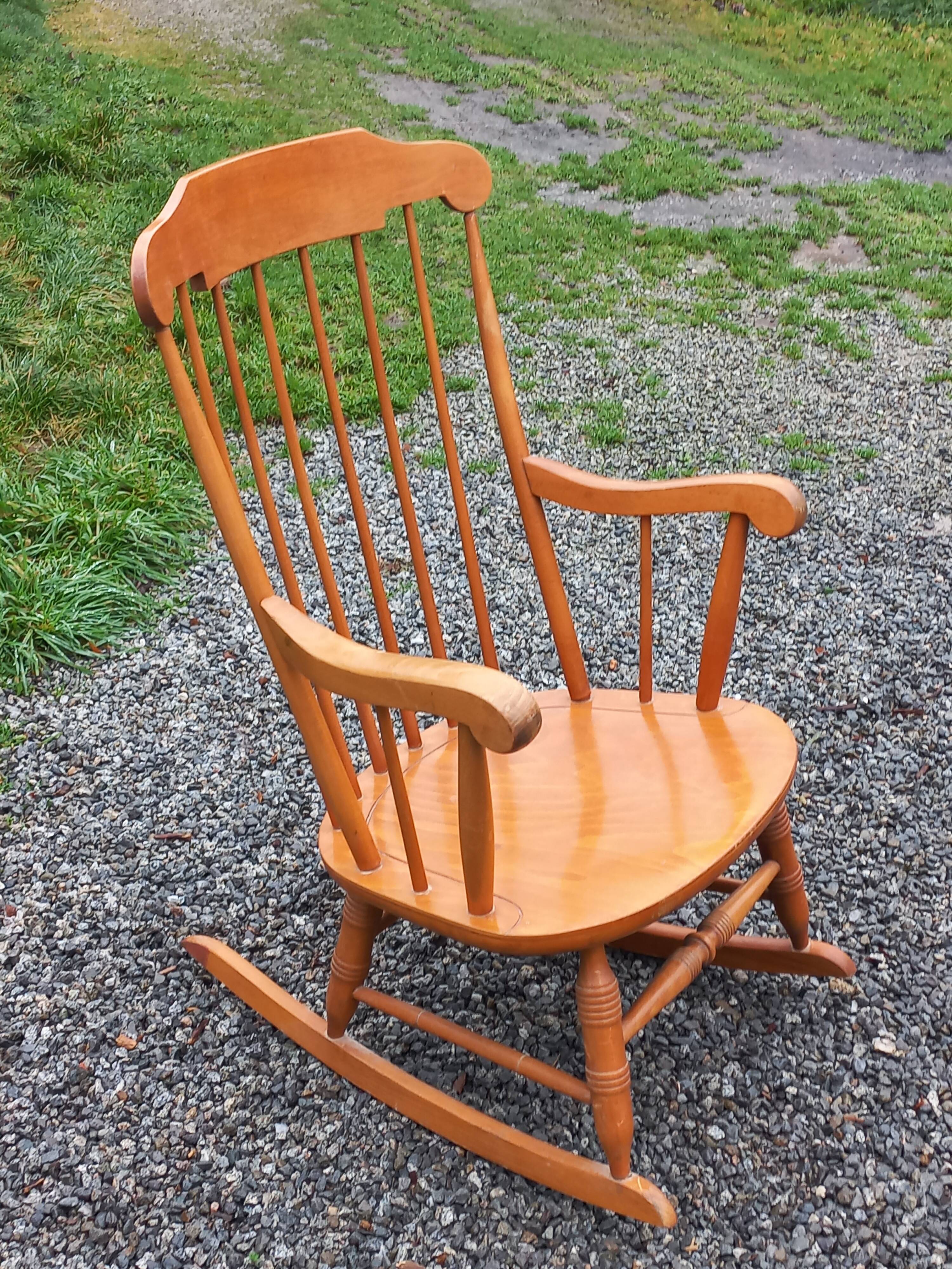 1970s Scandinavian style rocking chair