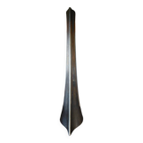 Zanetto silver metal vase 1970s
