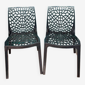 2 designer chairs