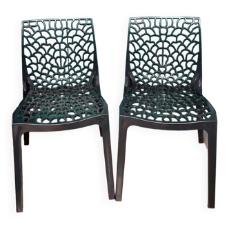 2 designer chairs