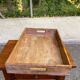 Large rectangular serving platter in solid wood Scandinavian style.
