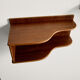 Tables de chevet flottantes en teck, lot de 2