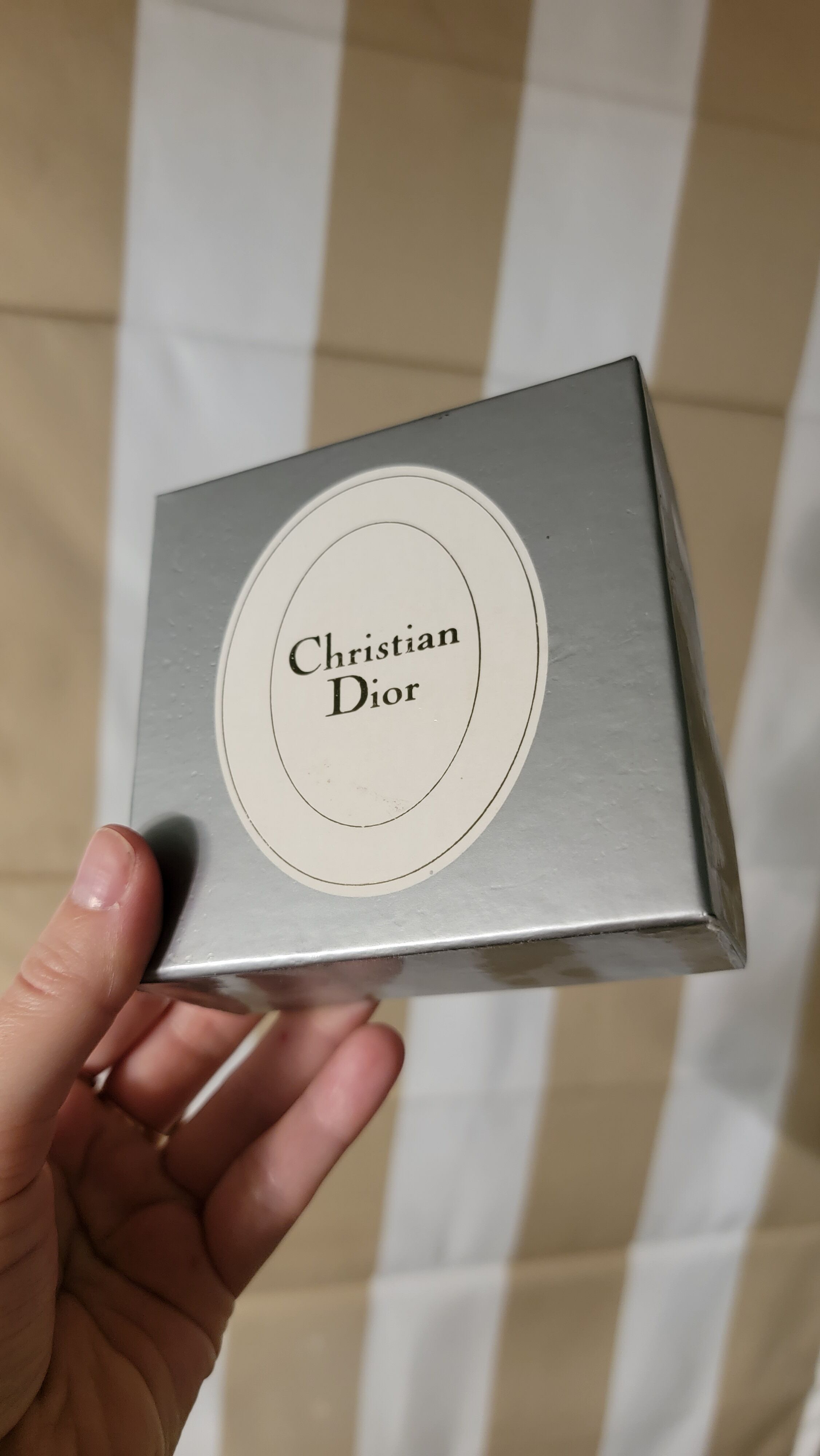 Christian Dior pewter tastevin