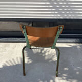 Chaises écolier style vintage