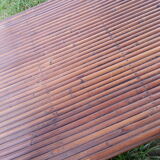 Service or bar rolling vintage 1960/70 bamboo