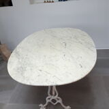 Marble table cast foot cast of 70s