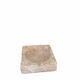 Vintage pinkish beige marble ashtray
