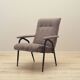 Fauteuil gris, design italien, années 1970, production : Italie