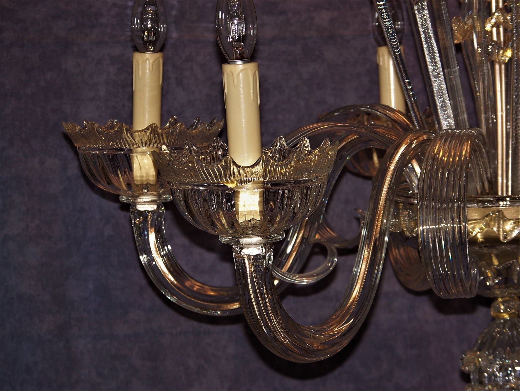 Murano glass chandelier, Venice
