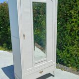 White art deco Parisian wardrobe