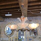 Ezan Art Deco 6-light chandelier