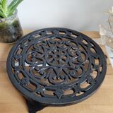 Decotec black glazed cast iron trifle