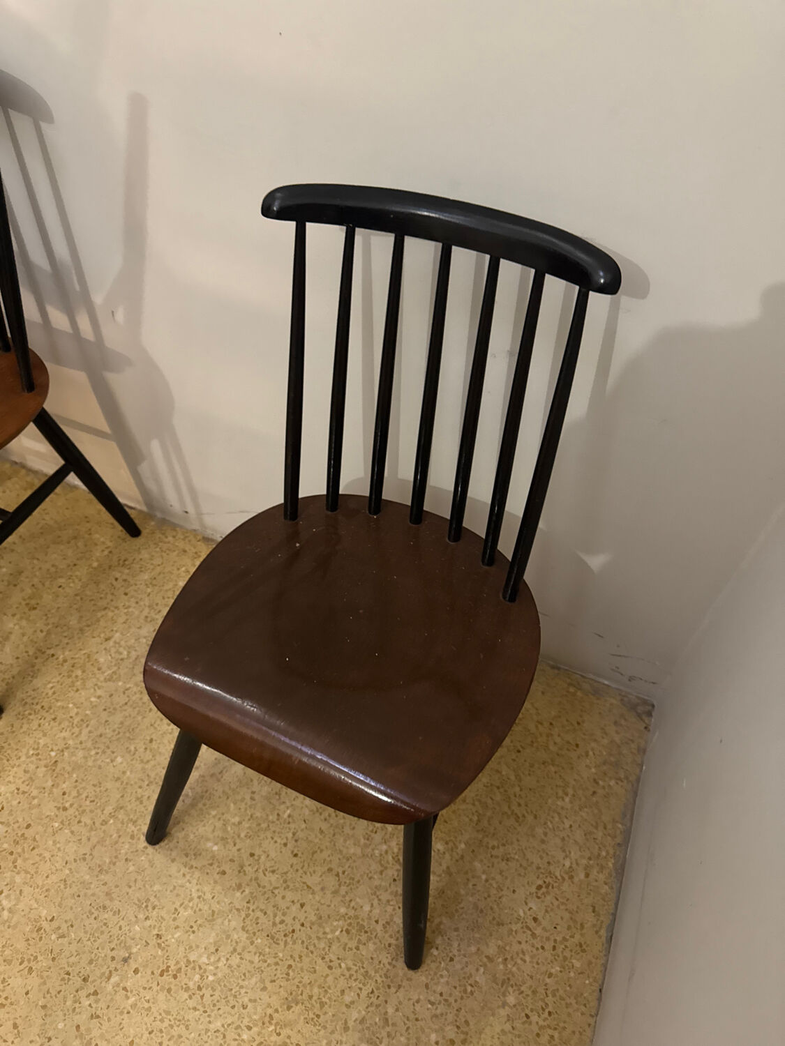 Set of 5 Tapiovaara chairs model Fanett