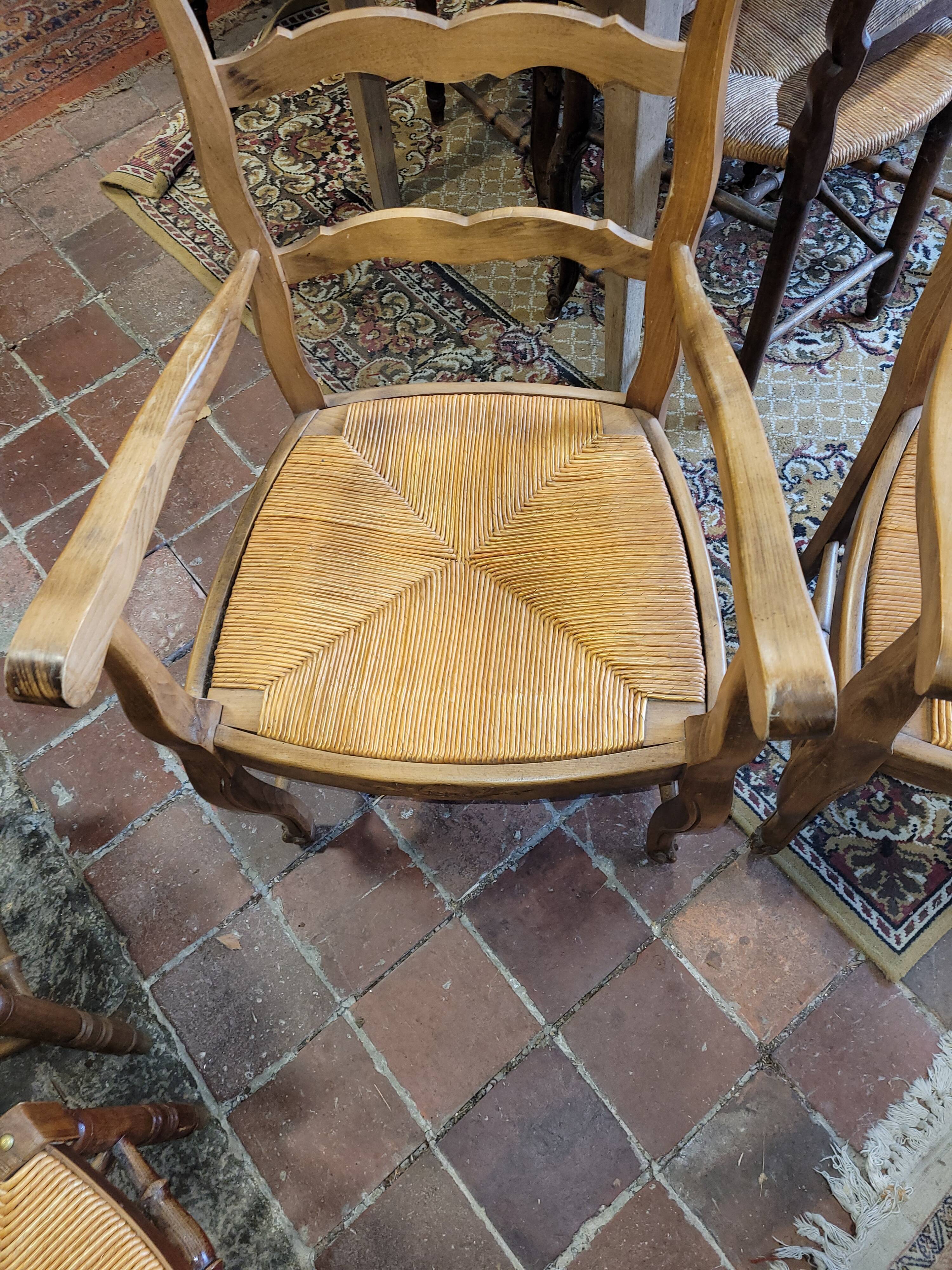 Pair of glitter armchairs