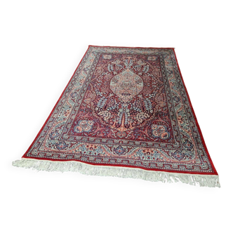 Vintage Tabriz Persian rug – hand-knotted, wool on cotton – after professional cleaning