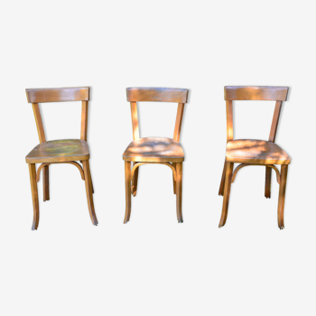 3 chaises adultes Baumann