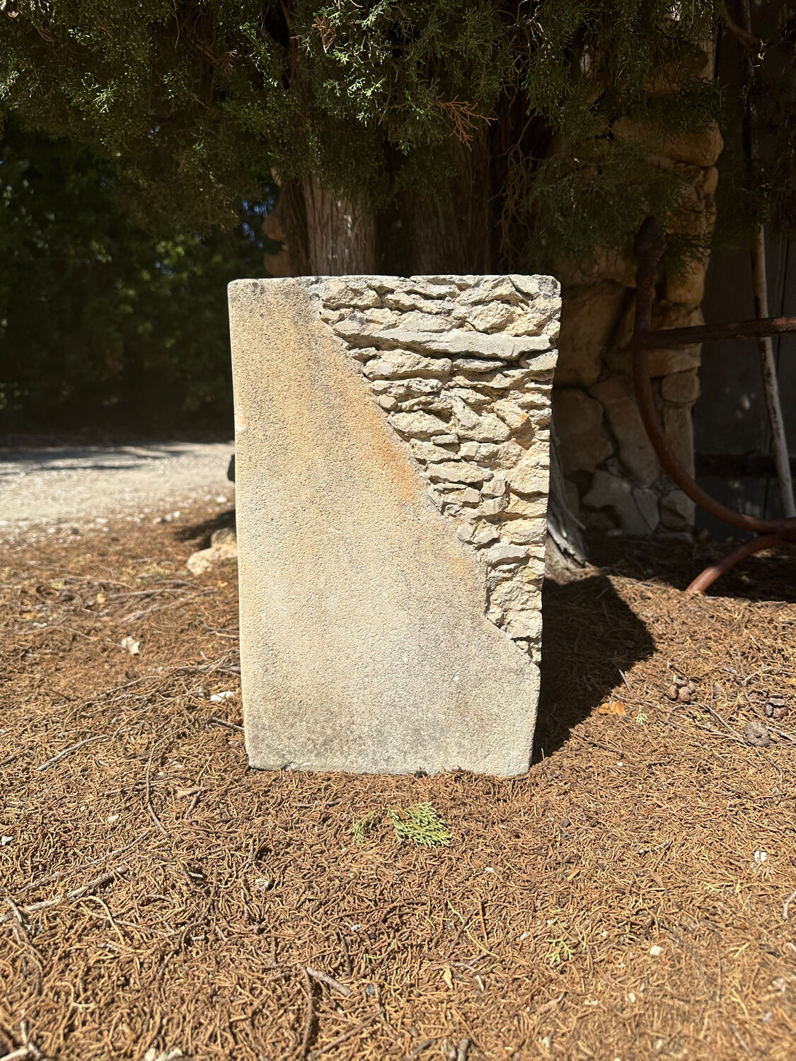 Handcrafted stone pot