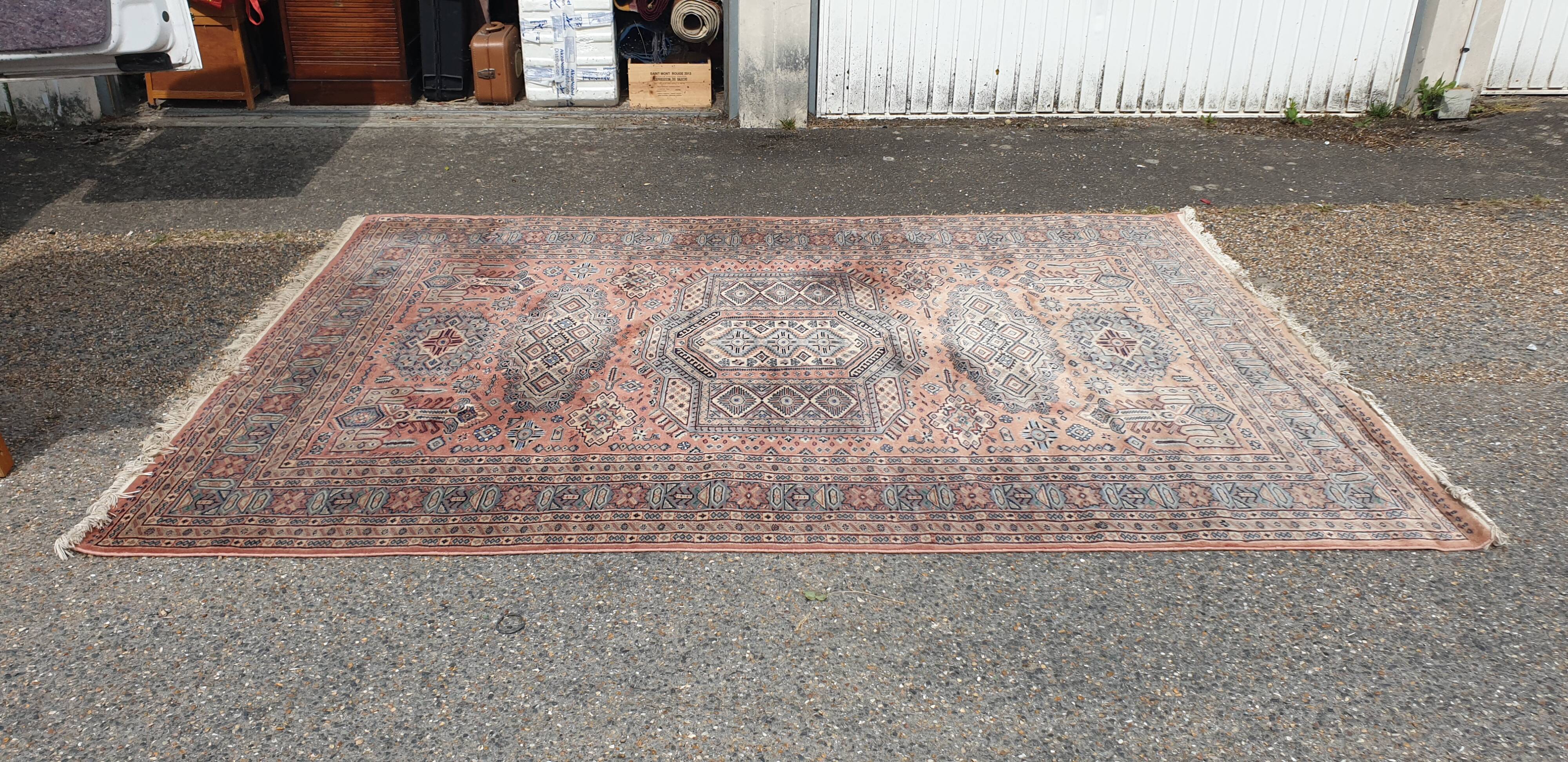 Iranian silk wool carpet