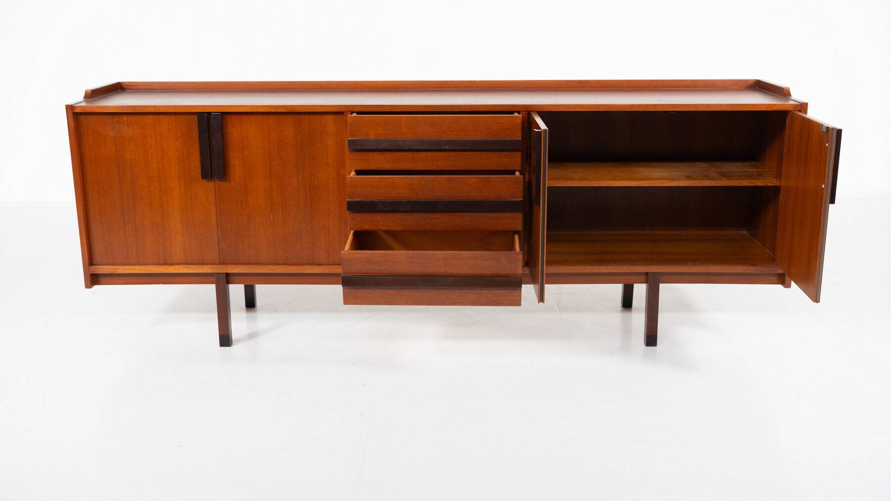 Mid-Century Modern Sideboard, Teak, Italy, 1960s