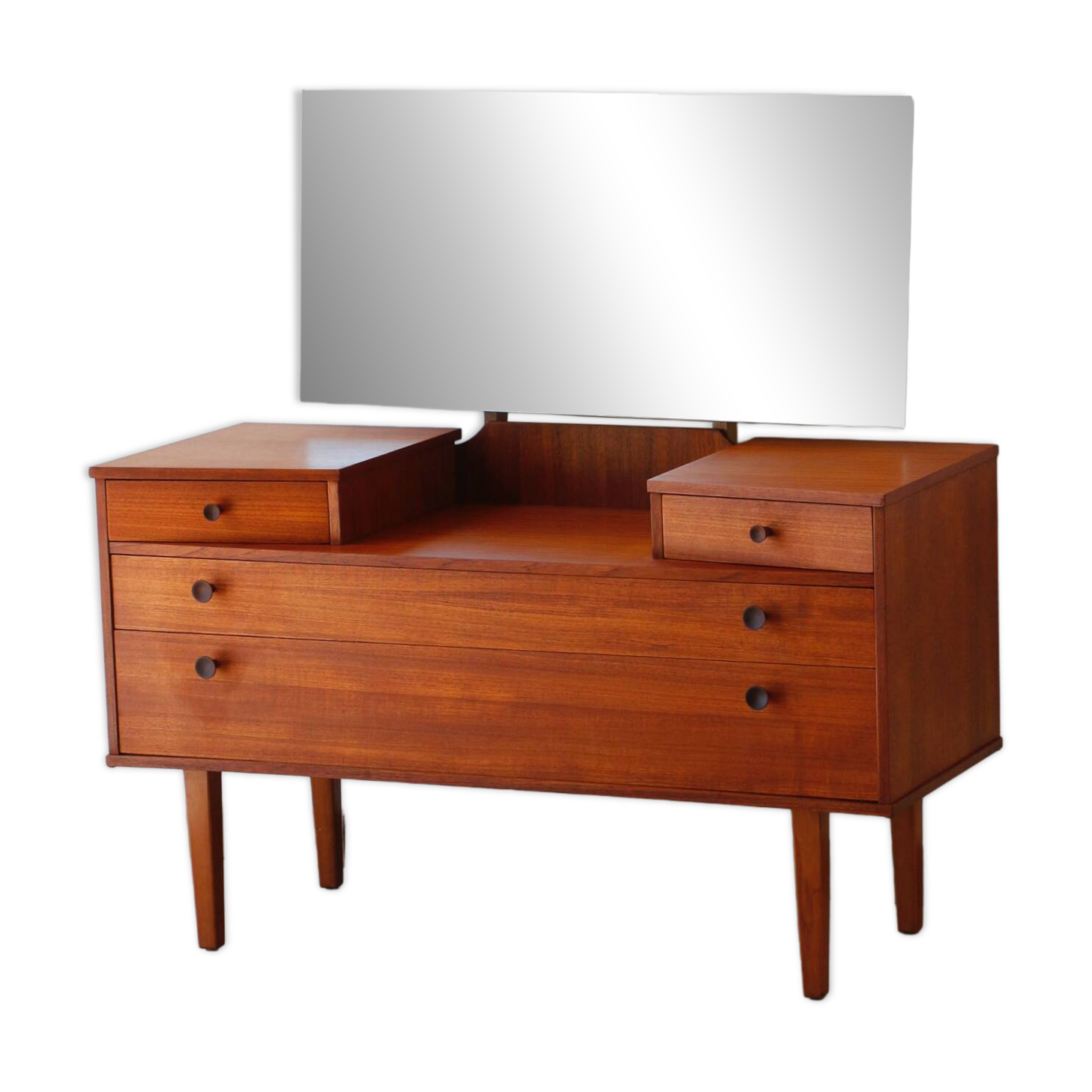Vintage teak hairdresser Avalon – mid-century Scandinavian design