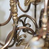 Henri VIAN (1860-1905) Dutch chandelier (available as a pair)