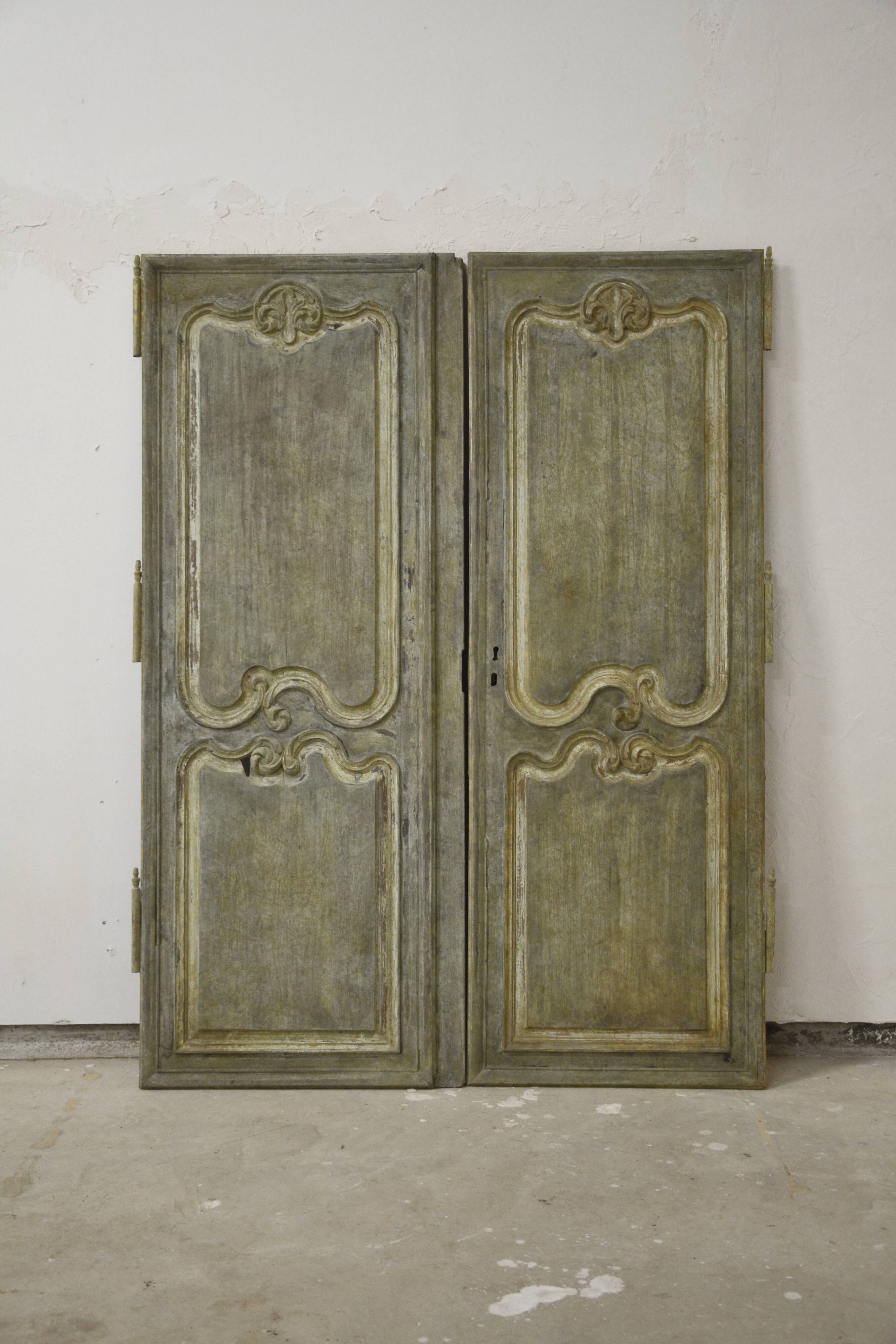 Pair of old doors