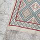 Handmade vintage Tunisian rug