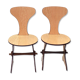 Ensemble de deux chaises italiennes en formica années 1960