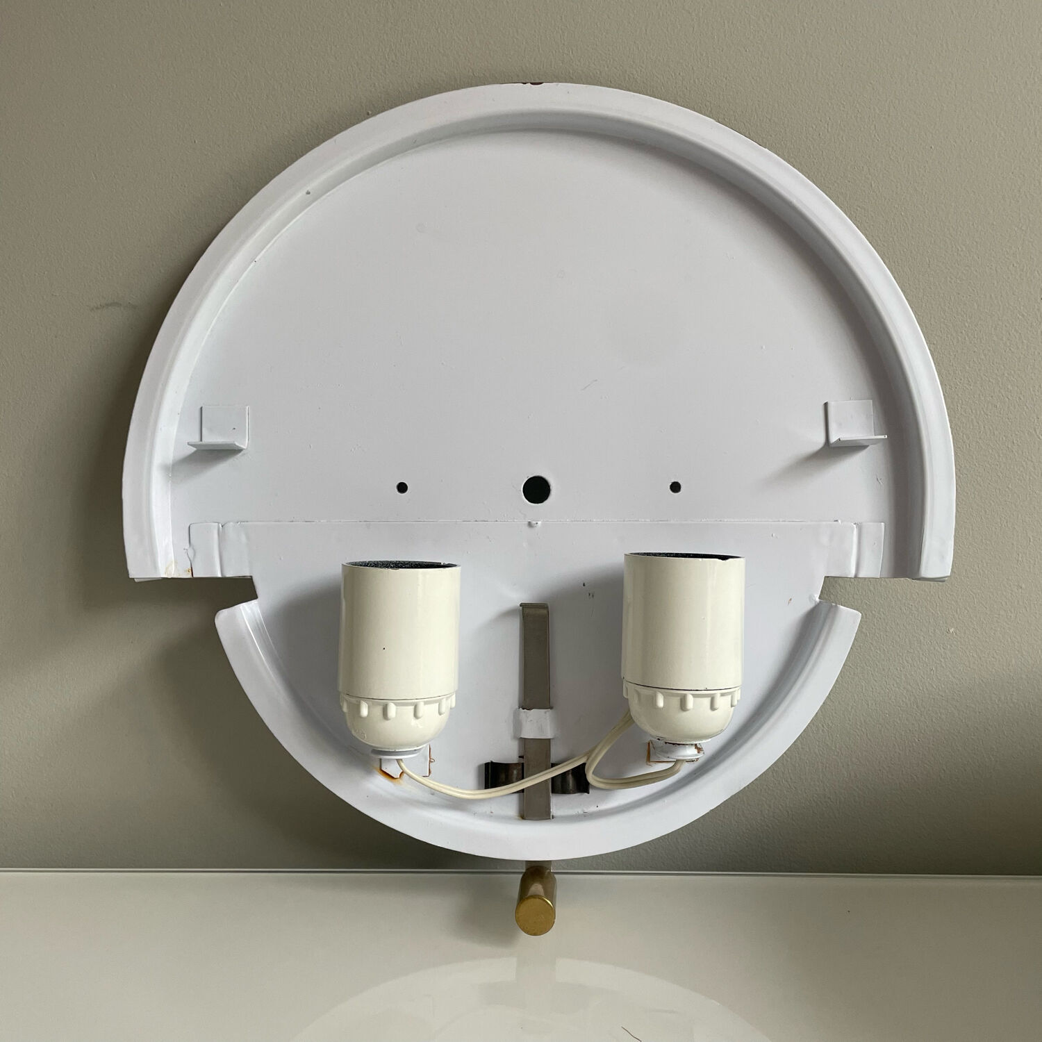 Set of two "Grande Mania" Wall Lamp, by Vico Magistretti, 1963. Artemide, Italy