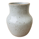 Sandstone vase signed Austruy